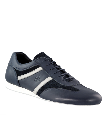 Top Tanz Remo 1208 blu  – Scarpe da ballo in pelle da uomo  Zurigo