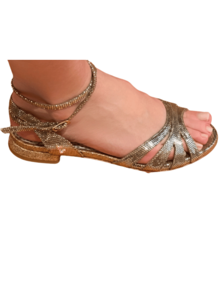 Tangolera Lilly Neutro Puntino chaussures de tango Veryfine Zurich – Talon de 1cm