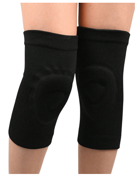 Ginocchiere nero per danza da palcoscenico o Heels Dance Class