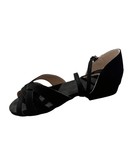 Scarpe da ballo con tacco di 3.5cm in nero  - Veryfine Dance Shoes Zurigo