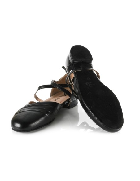 Chaussures de danse Zurich – TopTanz 3221 Detroit, cuir véritable, talon de 1.5cm