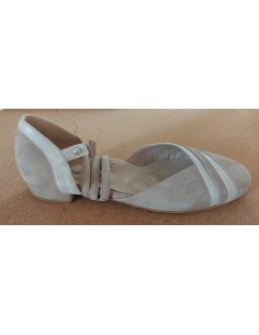 Chaussures de danse Zurich – TopTanz 3222 Detroit, cuir véritable, talon de 1.5cm