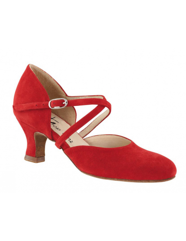 TopTanz Madonna – eleganti scarpe da ballo in pelle rosso a Zurigo