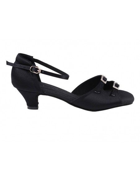 Scarpe da ballo in raso 1620 con piccolo tacco - Veryfine Dance Shop Zurigo