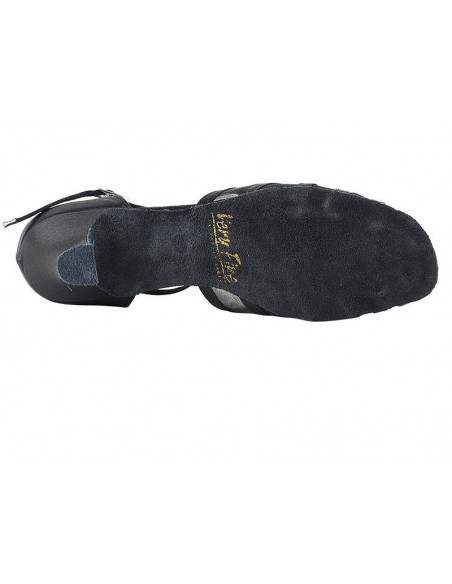 Scarpe da ballo in nero Nina 16612FT con piccolo tacco - Veryfine Dance Shop Zurigo