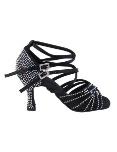 Ladies rhinestone dance shoe S1006CC 2