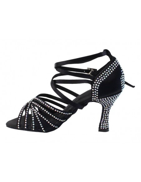 Salsa Tanzschuh mit Strass S1006CC