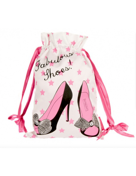 Luxury satin shoe bag for dance shoes