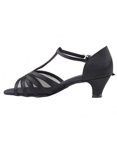 Chaussures de danse en noir Nina 16612 avec petit talon - Veryfine Dance Shop Zurich