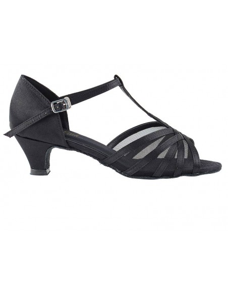 Scarpe da ballo in nero Nina 16612 con piccolo tacco - Veryfine Dance Shop Zurigo