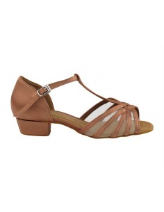 Chaussures de danse pour femmes Nina 16612FT à talons bas - Veryfine Dance Shop Zurich