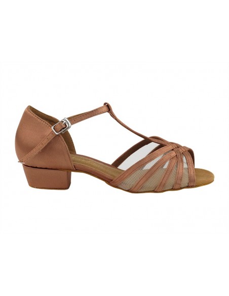 Scarpe da ballo in nero Nina 16612FT con piccolo tacco - Veryfine Dance Shop Zurigo