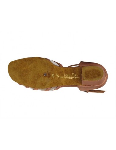 Ladies dance shoes Nina 16612FT with low heel - Veryfine Dance Shop Zurich