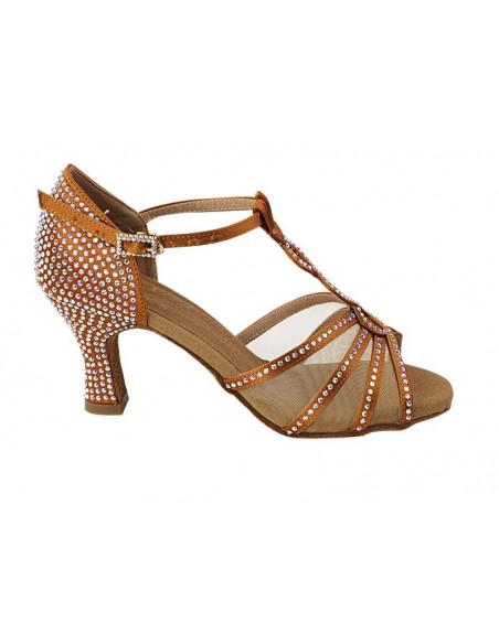 Chaussures de danse avec strass S1009CC