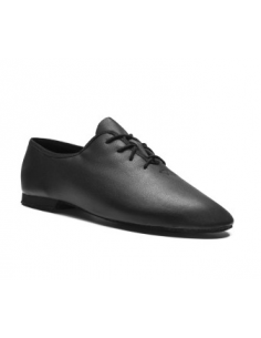Mens Jazz dance shoe black leather Rumpf Jazz for training, salsa, linedance or ballroom