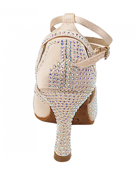 Scarpa da ballo con strass S1003CC