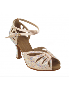 Ladies crystal dance shoe S1003CC
