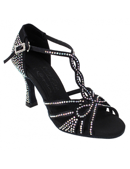 Salsa Tanzschuh mit Strass S1008CC