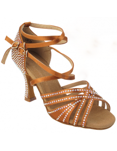 Chaussure de danse strass S1006CC