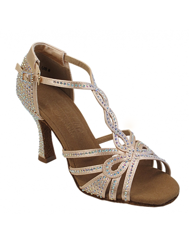 Ladies crystal dance shoe S1008CC