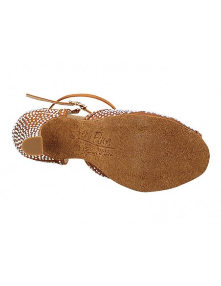 Scarpa da ballo con strass S1003CC