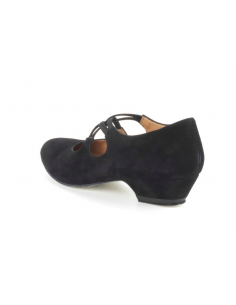 TopTanz Menuett – Chaussures de danse plates en cuir à Zurich 2