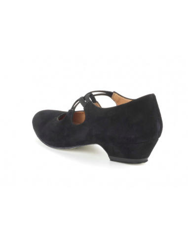 TopTanz Menuett – flat leather dance shoes in Zurich