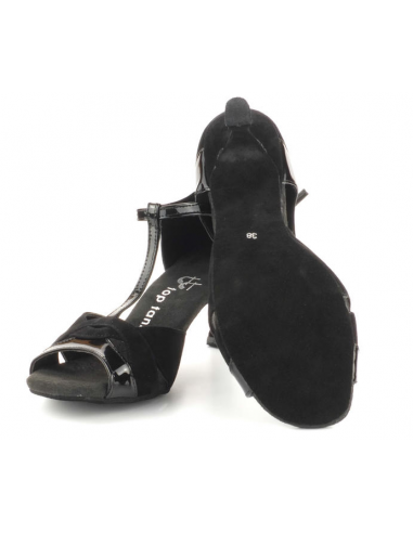 Top Tanz Queen 2751 Black –  leather dance shoes at Dance Shoes Zurich