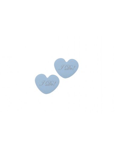 Heart bridal shoe cushions I do