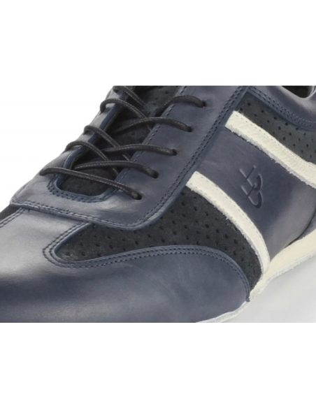 Top Tanz Remo 1208 blue  – Mens leather dance sneakers  Zurich