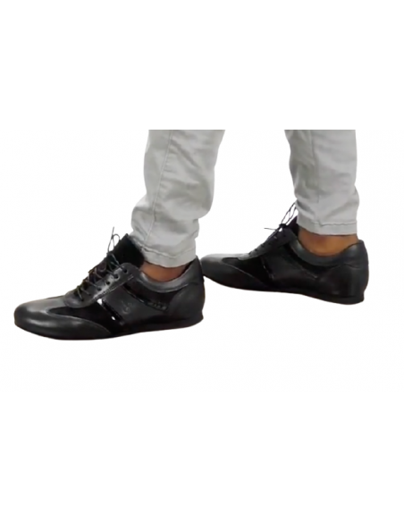 Top Tanz Remo 1201 nero  – Scarpe da ballo in pelle da uomo  Zurigo